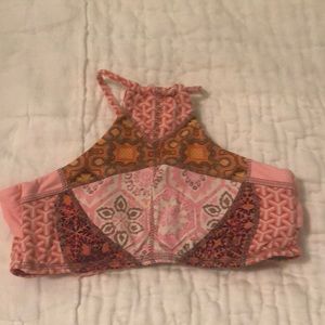 Maaji high neck bikini top